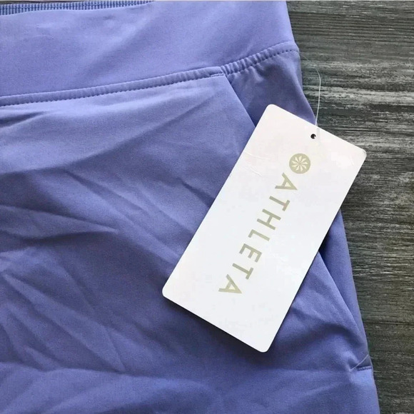 ATHLETA Brooklyn Heights Pant PLUS‎ 22 (2X) Periwinkle Lightweight Ankle Pants - Picture 7 of 9